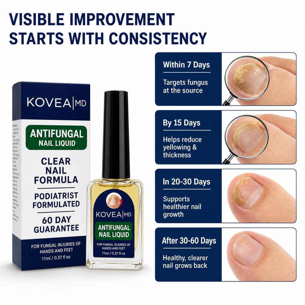 Clear Fungus Nails & Restore Healthy Clear Nails in Just 14 Days!